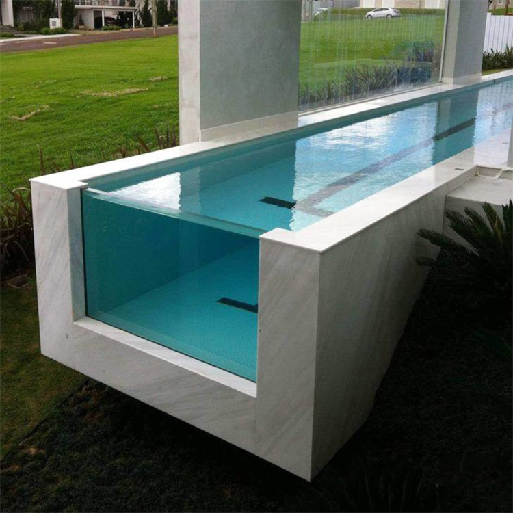 Decorative Large 100Mm Thick New Style Clear Swimming Pool, Acrylic Swimming Pool Company%