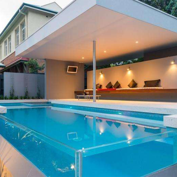 Customized Clear Acrylic Swimming Shipping Container Pool