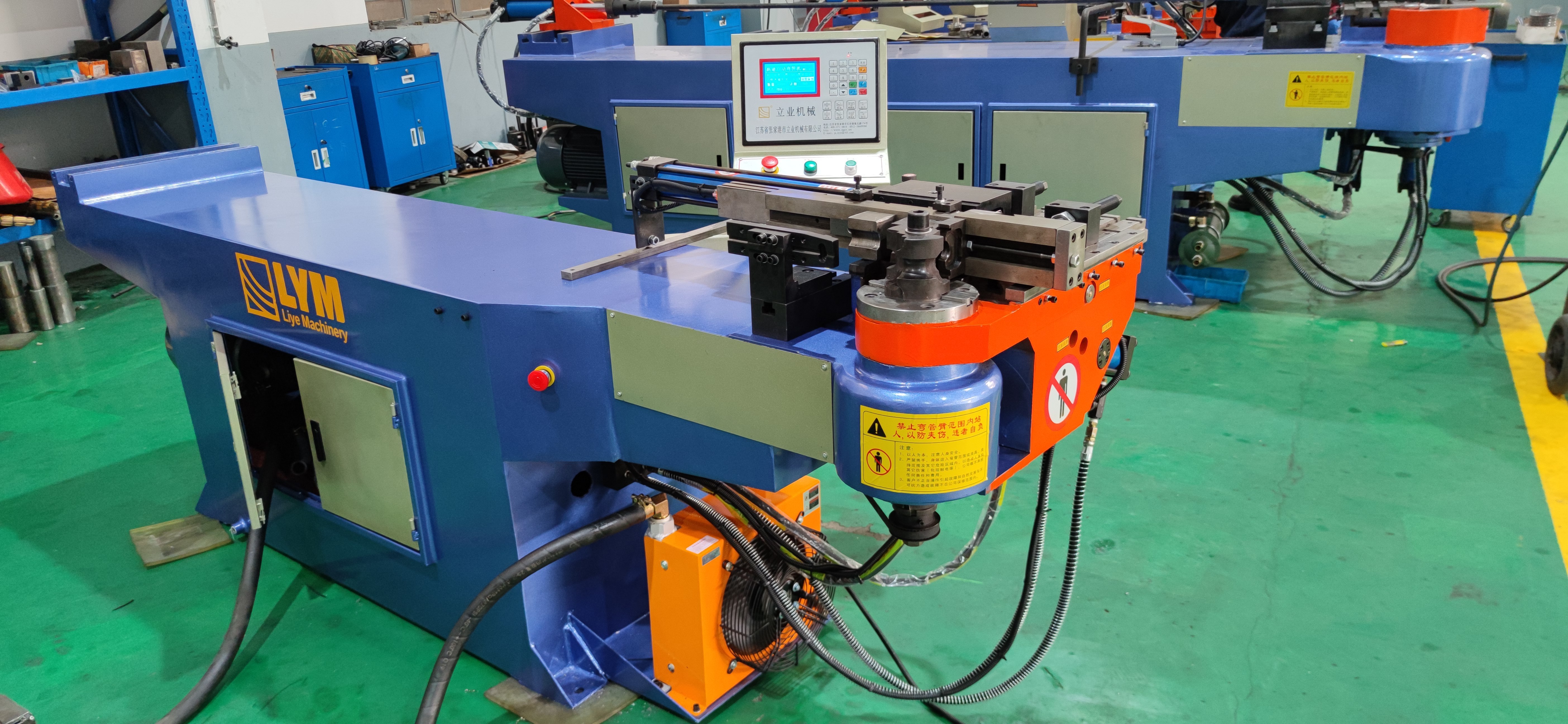 DW50NC Hydraulic Semi automatic NC pipe bending machine tube bender