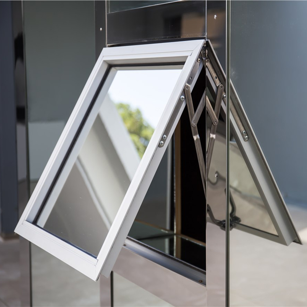 Lukliving innovative small window awning heat insulation & water-proof & noise control awning window for home