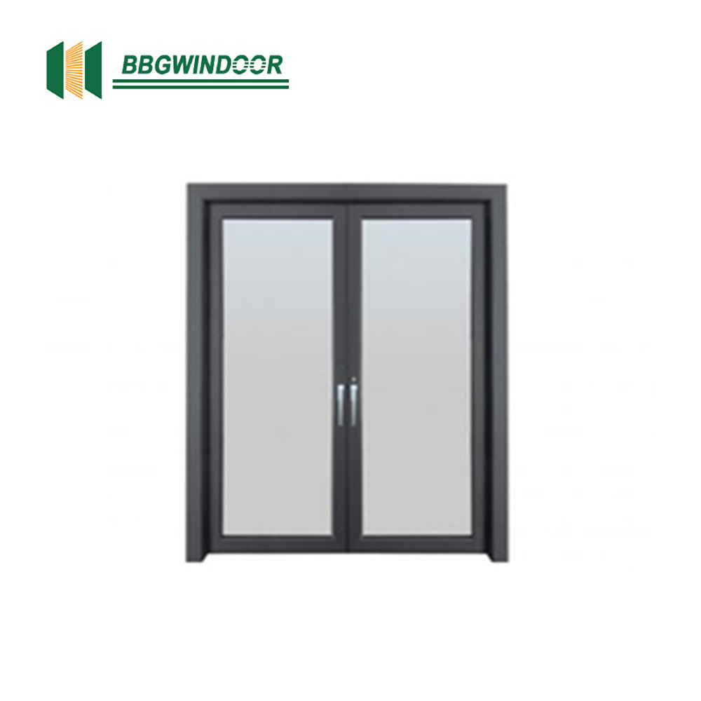 Lukliving Hot sale automatic swing door aluminum double swing door