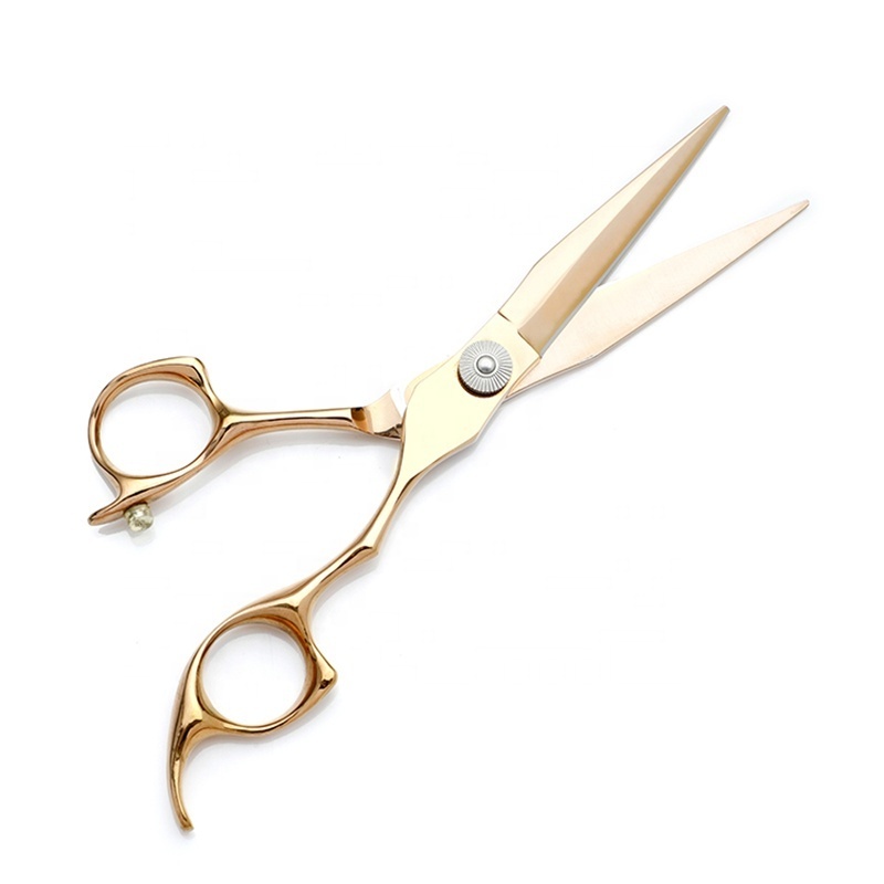 HS-0018  Japan Steel 440c Hair Cutting Barber Scissors Titanium Salon Shears Kasho Hairdressing Set Mizutani Professional