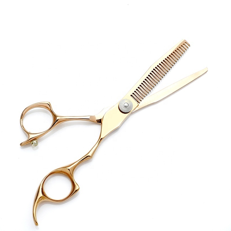 HS-0018  Japan Steel 440c Hair Cutting Barber Scissors Titanium Salon Shears Kasho Hairdressing Set Mizutani Professional