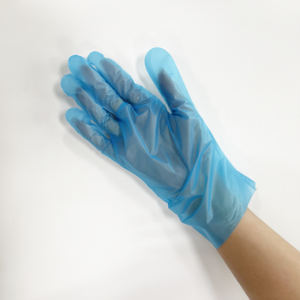 Food grade household Gloves LDPE / HDPE / CPE / PE / TPE Customized hygiene non toxic gloves