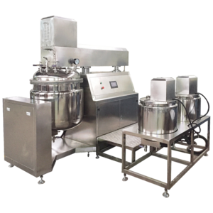 Automatic Emulsifying Small Cosmetic Shampoo Cream Homogenizer Vacuum Mixing Machine Mixer