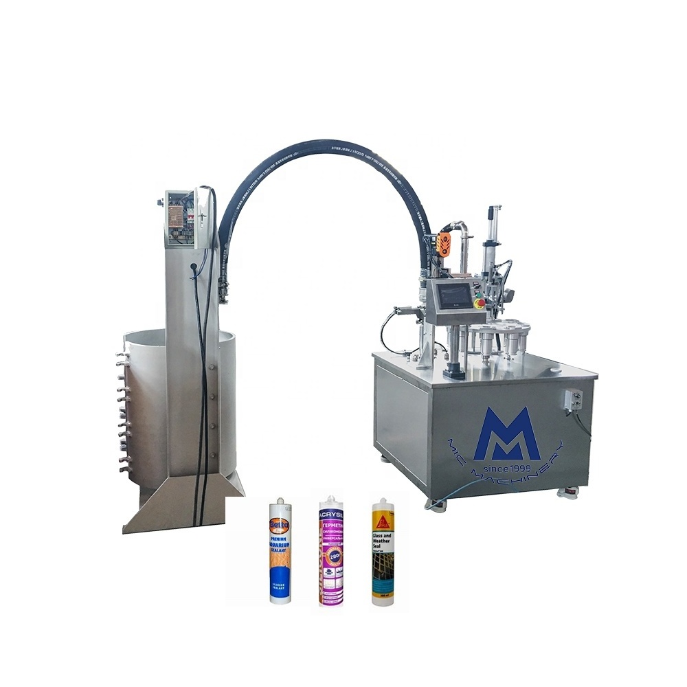 Automatic Adhesive Sealant Grease Cartridge Silicone Filling Machine