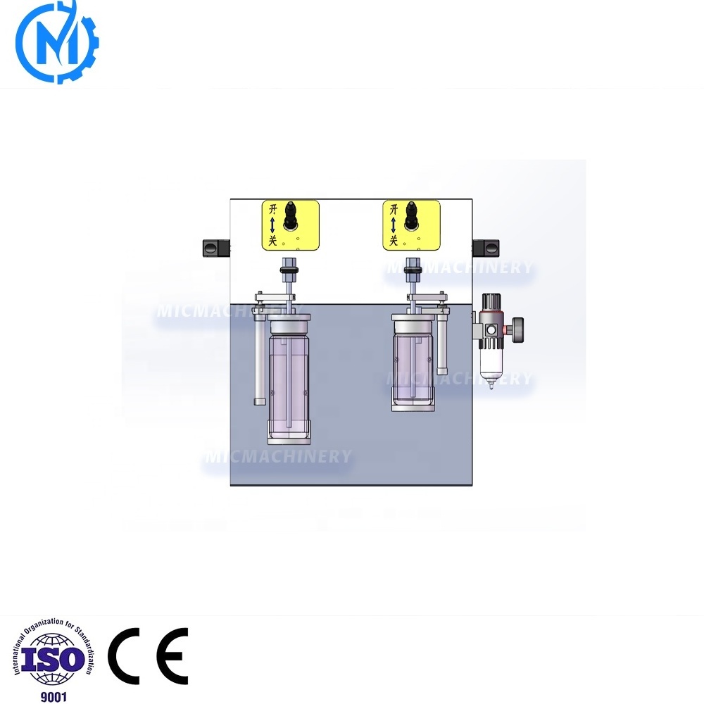 Semi-automatic auto filler water carbonated soda drinks juice aluminum can manual beer Can filling machine