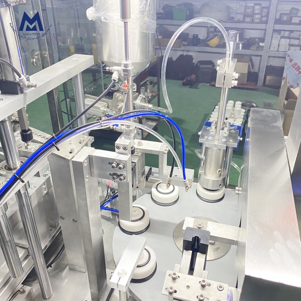 Automatic Pre Filled Vacuum Plugging Prefilled Gel Glass Syringe Filling Machine