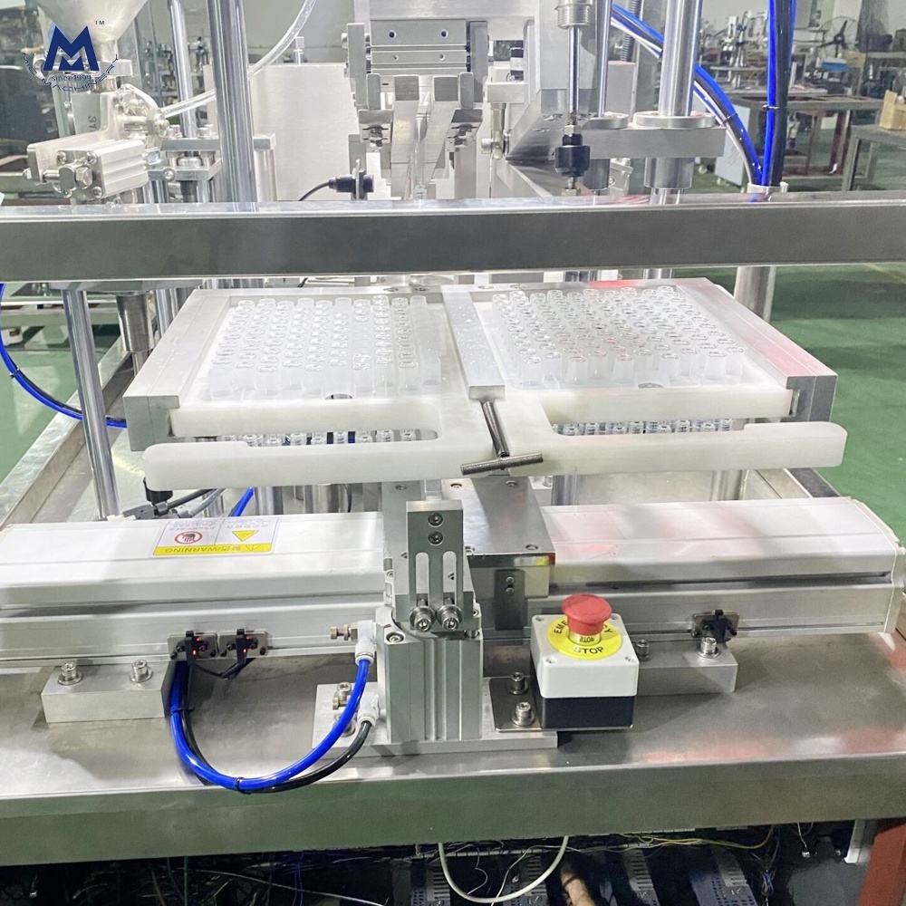 Automatic Pre Filled Vacuum Plugging Prefilled Gel Glass Syringe Filling Machine