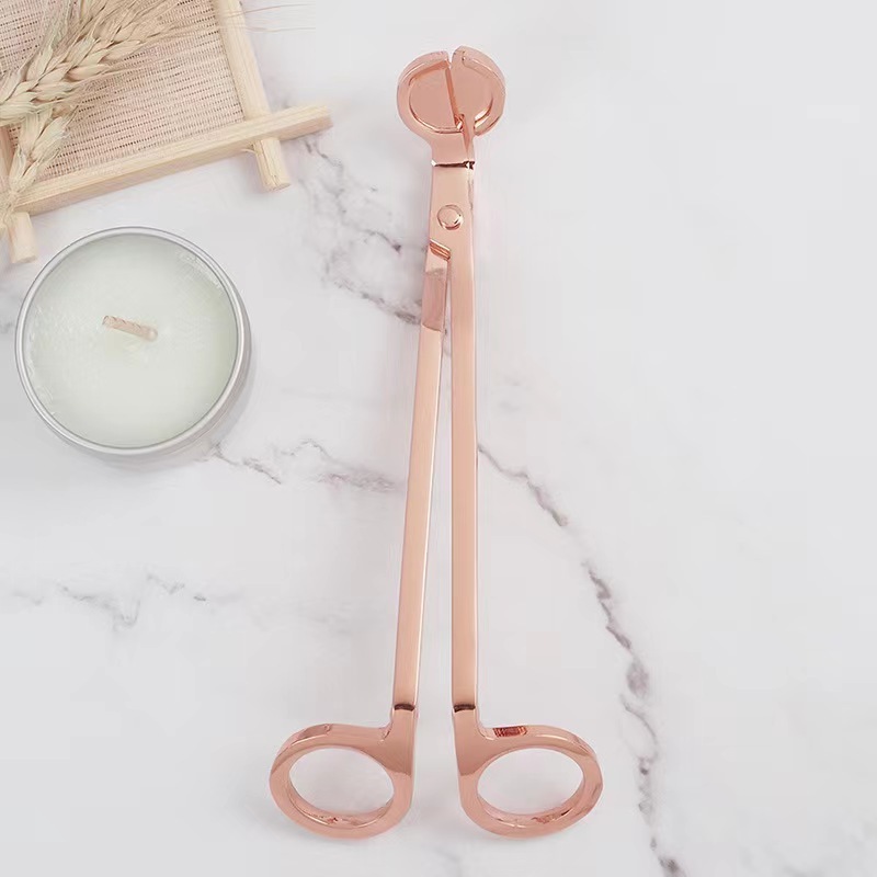 Customized engraved candle cutter tool wick dipper lighter candle snuffer wholesale candle wick trimmer set