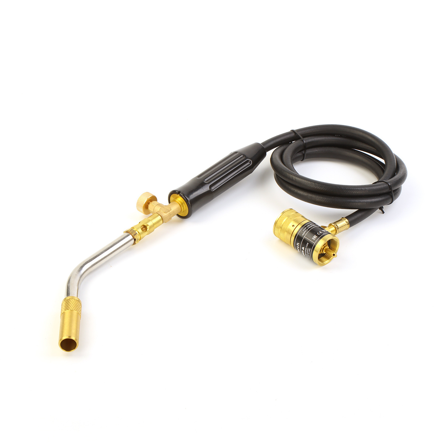 Hot sale Gas Torch with tube length 1.5M Mapp Self Ignition Trigger Welding Gas Torch for Refrigeration maintenance