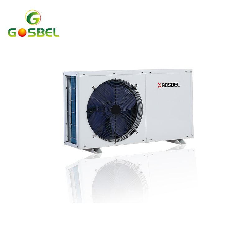 GOSBEL Domestic air source hot water heat pump mini split swim pool heat pump water heaters 100L to 500L