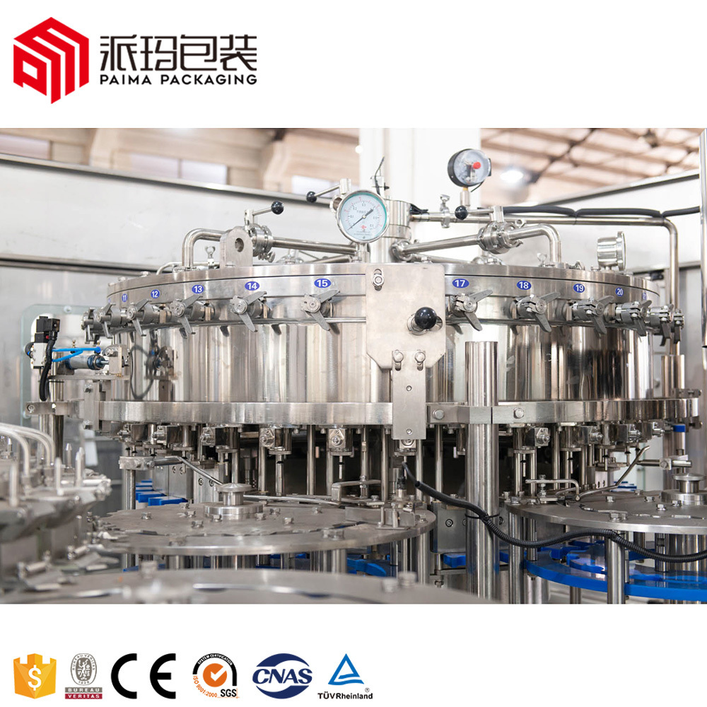 Automatic CSD Monoblock Beverage Juice Soda Beer Sparkling Water Making Bottle Filling Machines Production Line Machinery