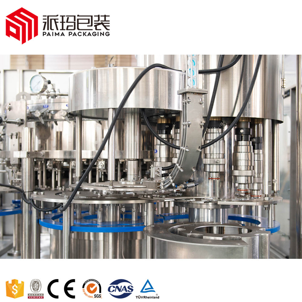 Automatic CSD Monoblock Beverage Juice Soda Beer Sparkling Water Making Bottle Filling Machines Production Line Machinery