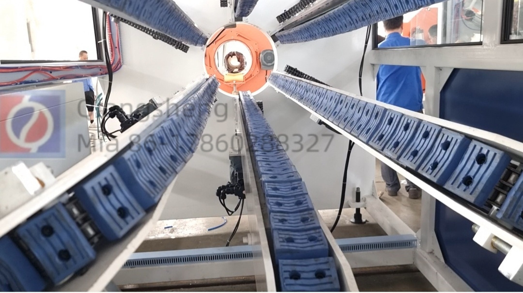 Hdpe Ppr Pp Pe Pvc Single Screw Extruder Plastic Pipe Extrusion Machine/ Full-auto Hdpe Ppr Pp Pe Pvc Single Screw Extruder