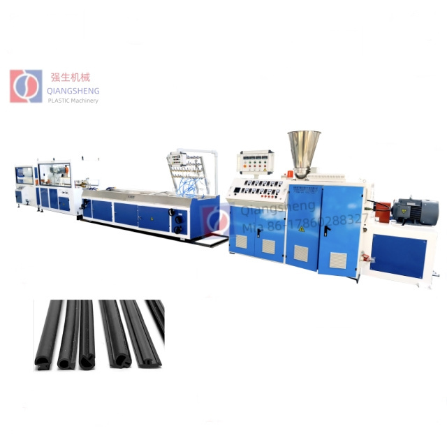 Door and Window Wooden Door PVC Silicone Rubber Sealing Strip Rubber Seal Edge Banding Extrusion Line Extruder Machine