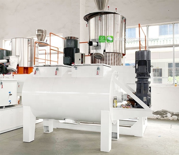 Hot Mixer and Cooler Mixer Machine High Speed Mixer PVC Mixing Unit