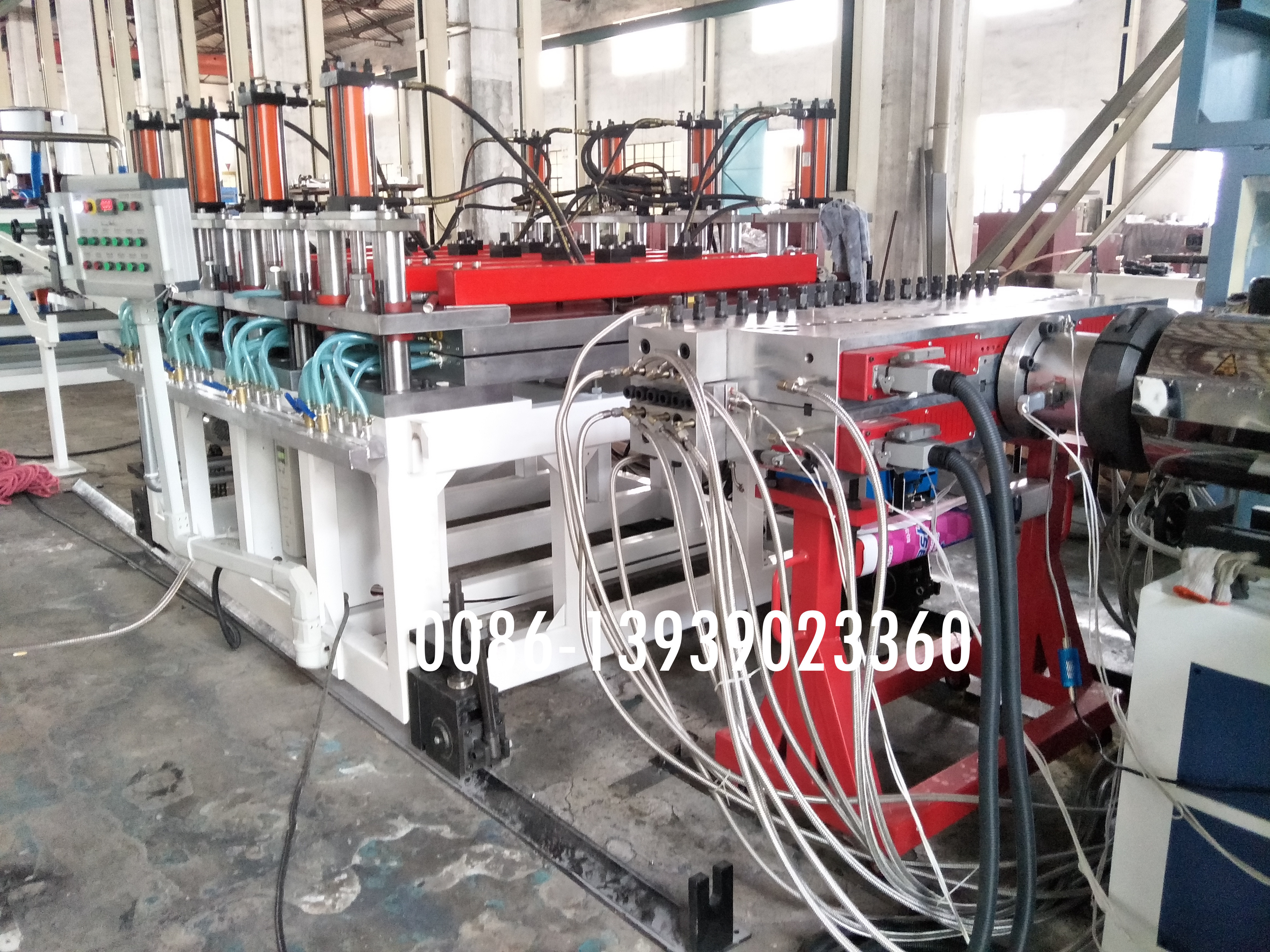 PVC free foam board mould extrusion die head Plastic Marble machinery