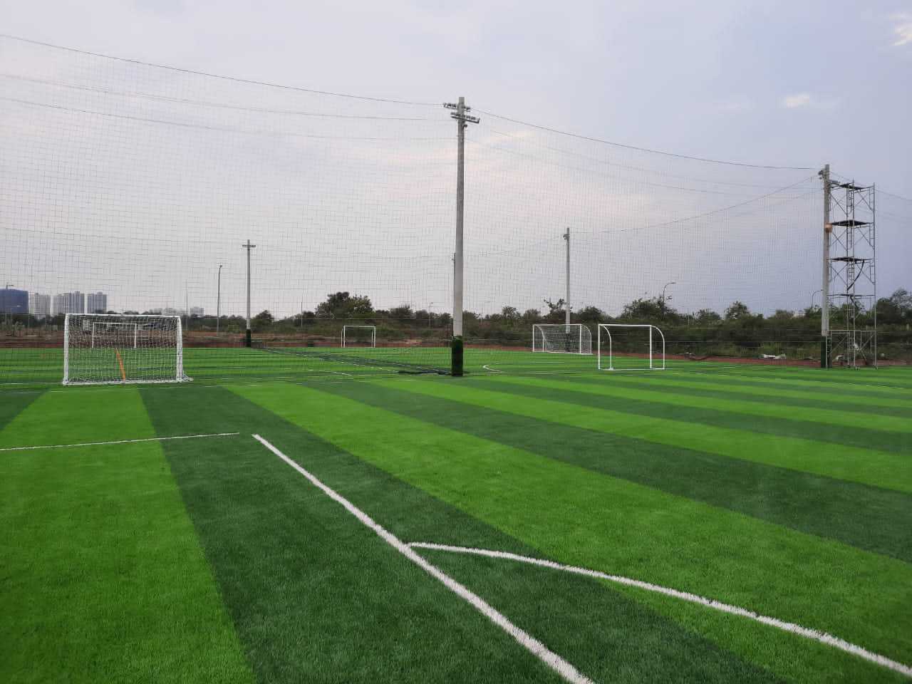 non infill football turf artificial grass sports flooring futsal grass for soccer