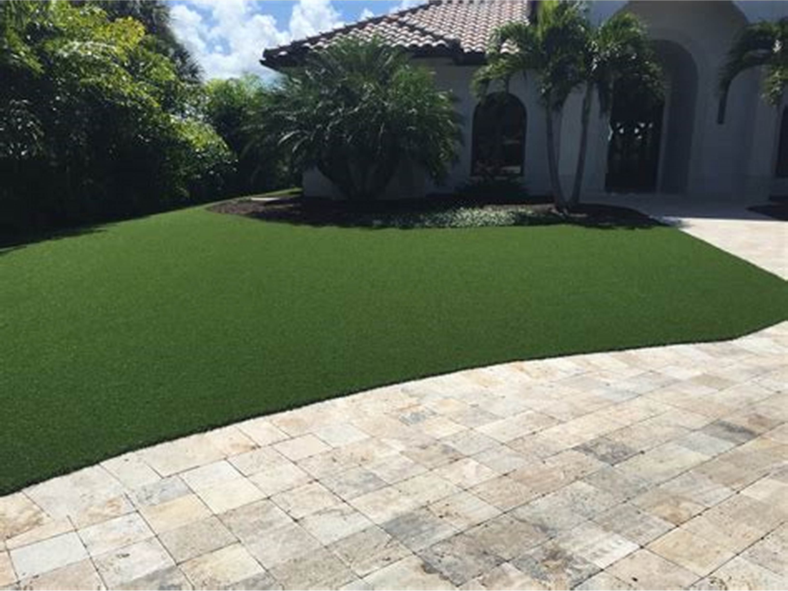 Synthetic Grass Landscaping ideas for patio and playgrounds Courtyard Lawns artificial turf series