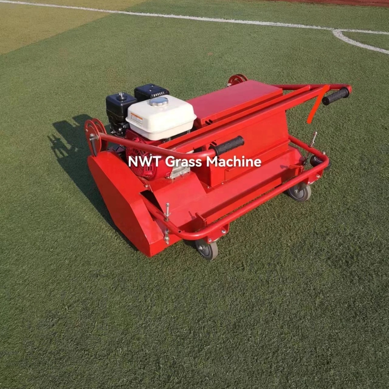 Artificial lawn grass Turf Sweep machine Industry Equipment Turf Sweeper Combing With Filter and Dust Collector