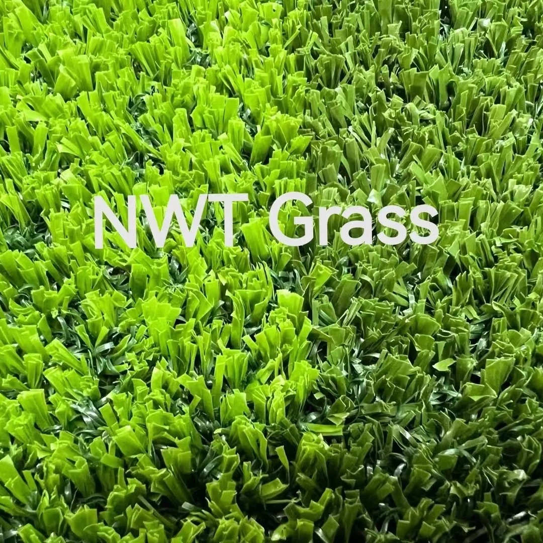 NWT No Rubber Granules Non Infill futsal Football Artificial Grass For Soccer field pitch Sports Flooring