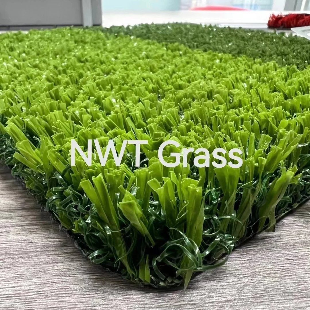 NWT No Rubber Granules Non Infill futsal Football Artificial Grass For Soccer field pitch Sports Flooring