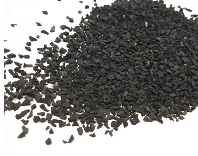 Green epdm rubber granules/black sbr granules fill artificial grass for football soccer fields