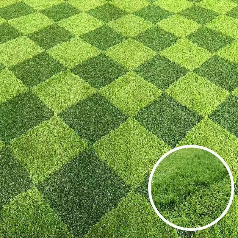 Customized 3D print multiple patterns artificial green grass CARPET turf for floor wall decoration