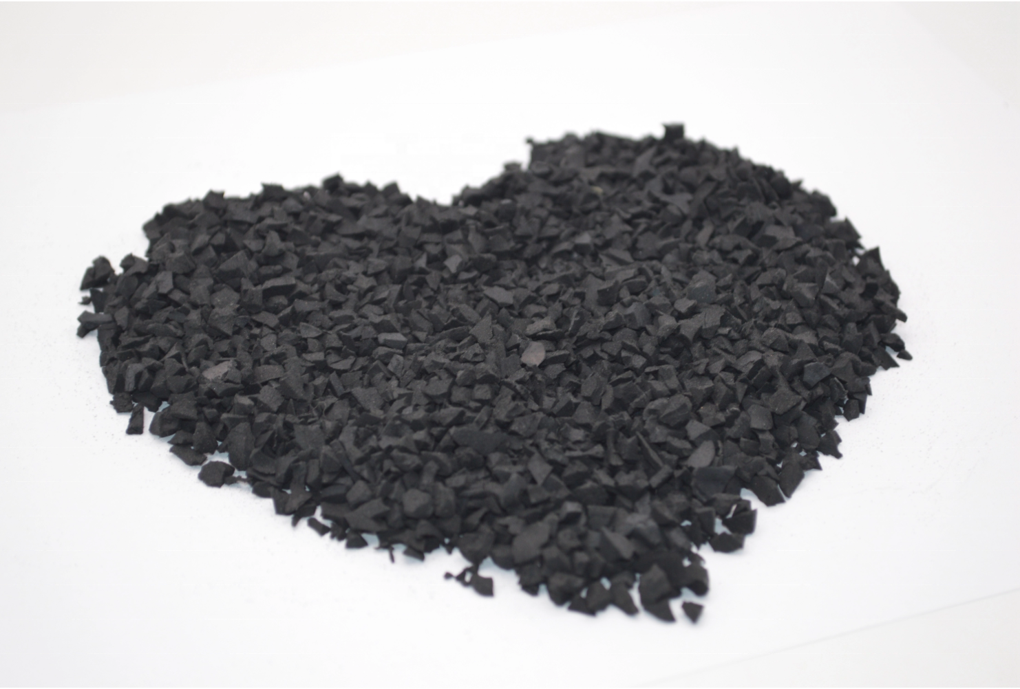 Green epdm rubber granules/black sbr granules fill artificial grass for football soccer fields