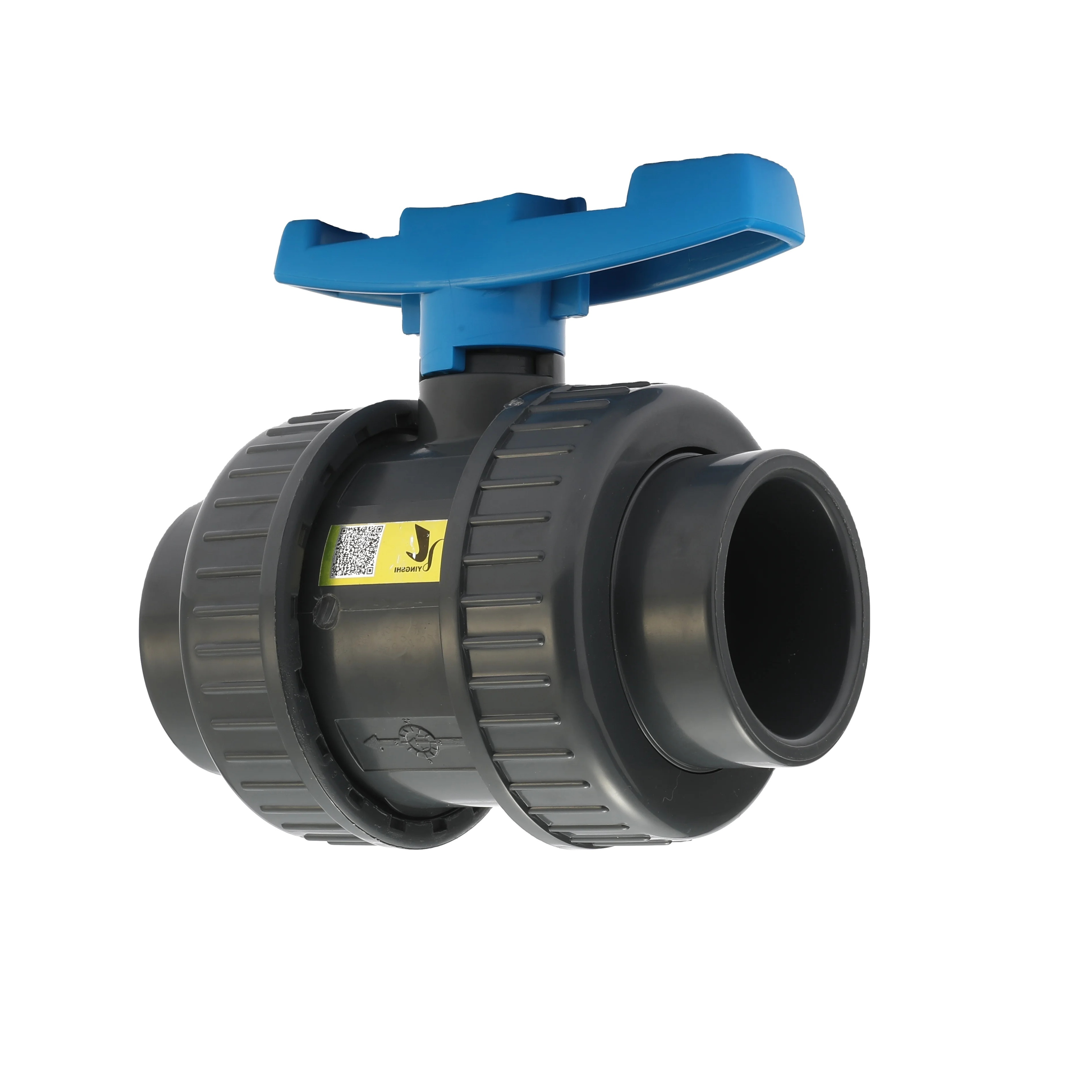 ANSI China factory high quality water treatment cpvc pvc plastic Double union ball valve