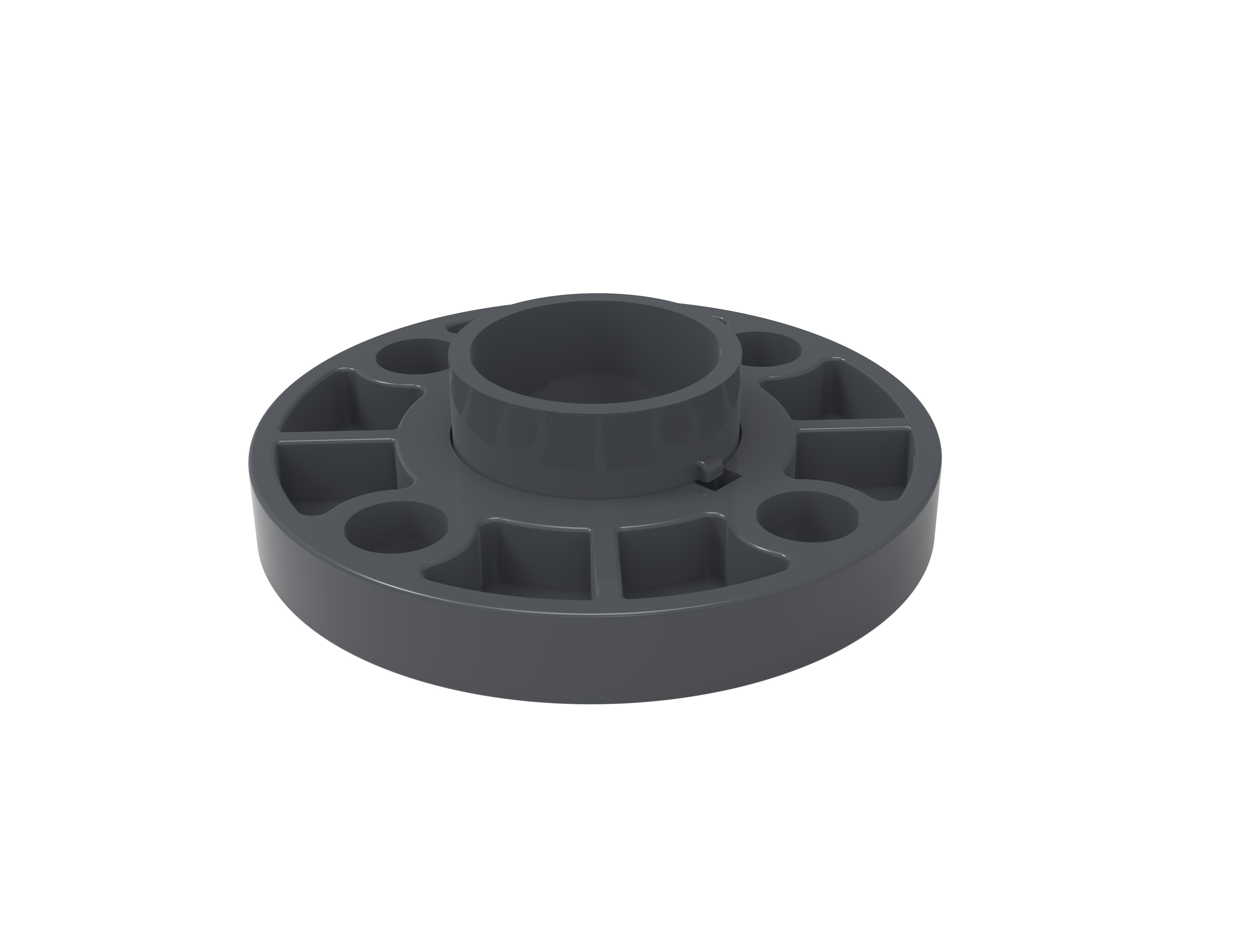 Manufacturer Hot Sale stub flange high quality pvc plastic pipe fitiing socket / thread flange