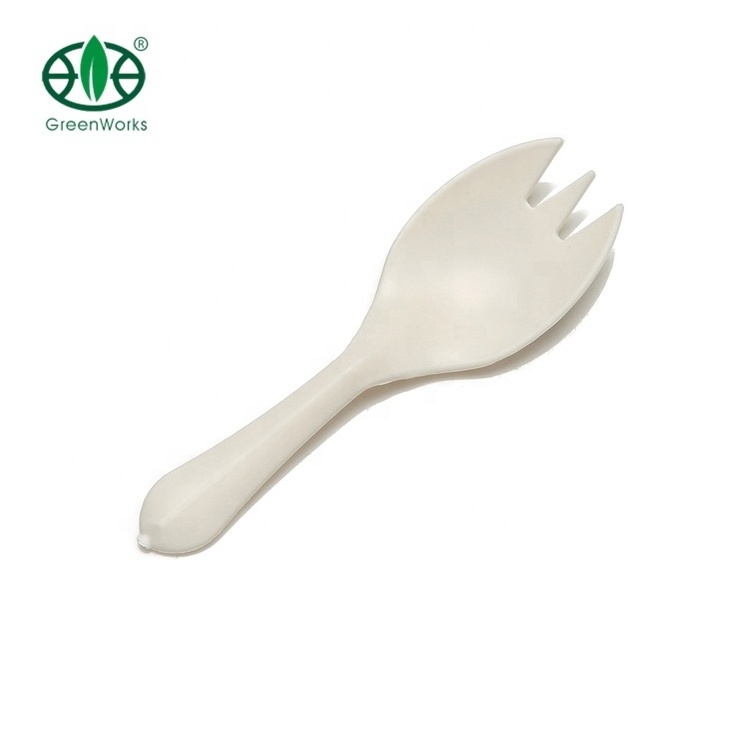 GreenWorks Eco-friendly Disposable plastic 3.38 inch customizable  plastic spoon Ice cream scoop