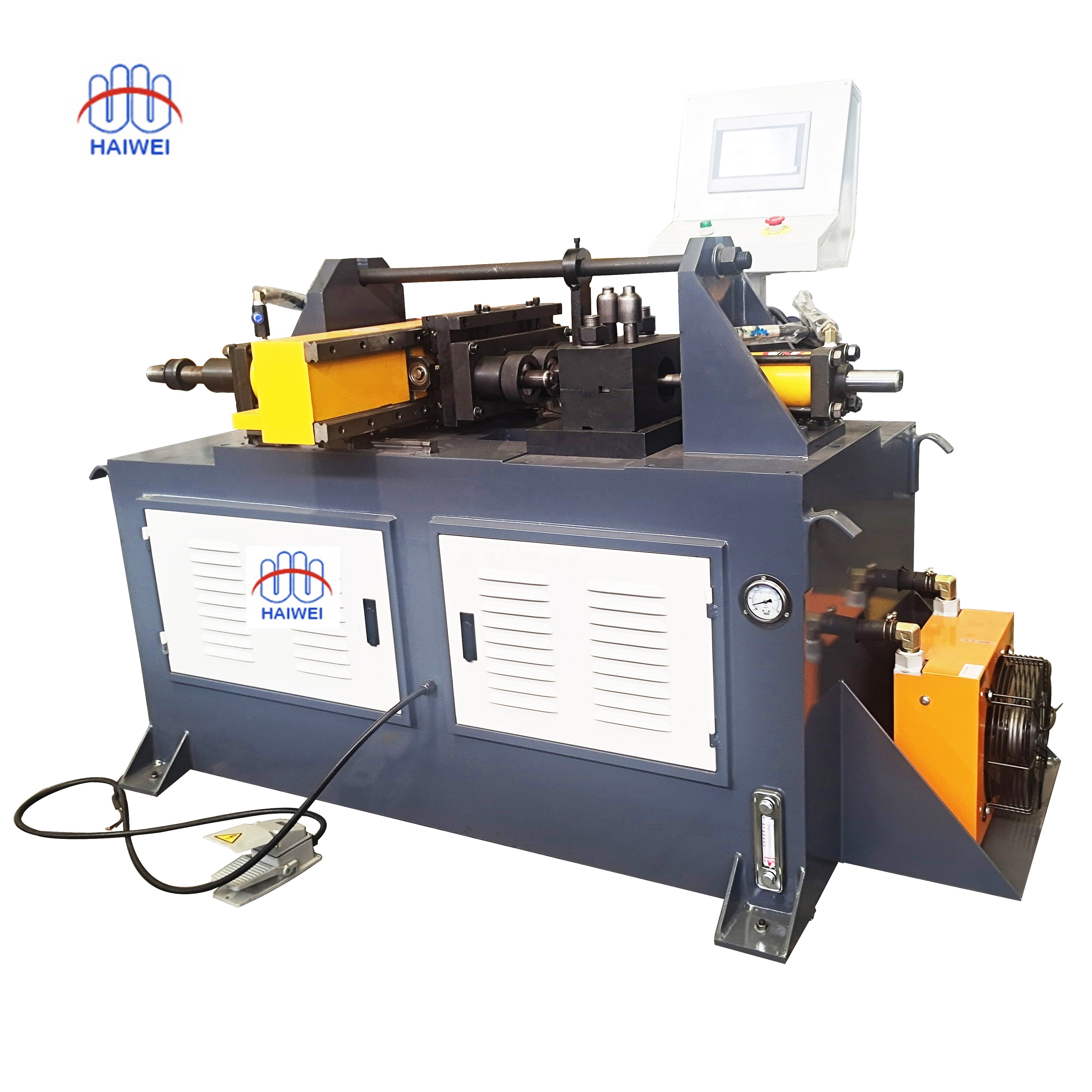 metal pipe tube end forming machine reducing expanding machine tube shrinking flaring machine