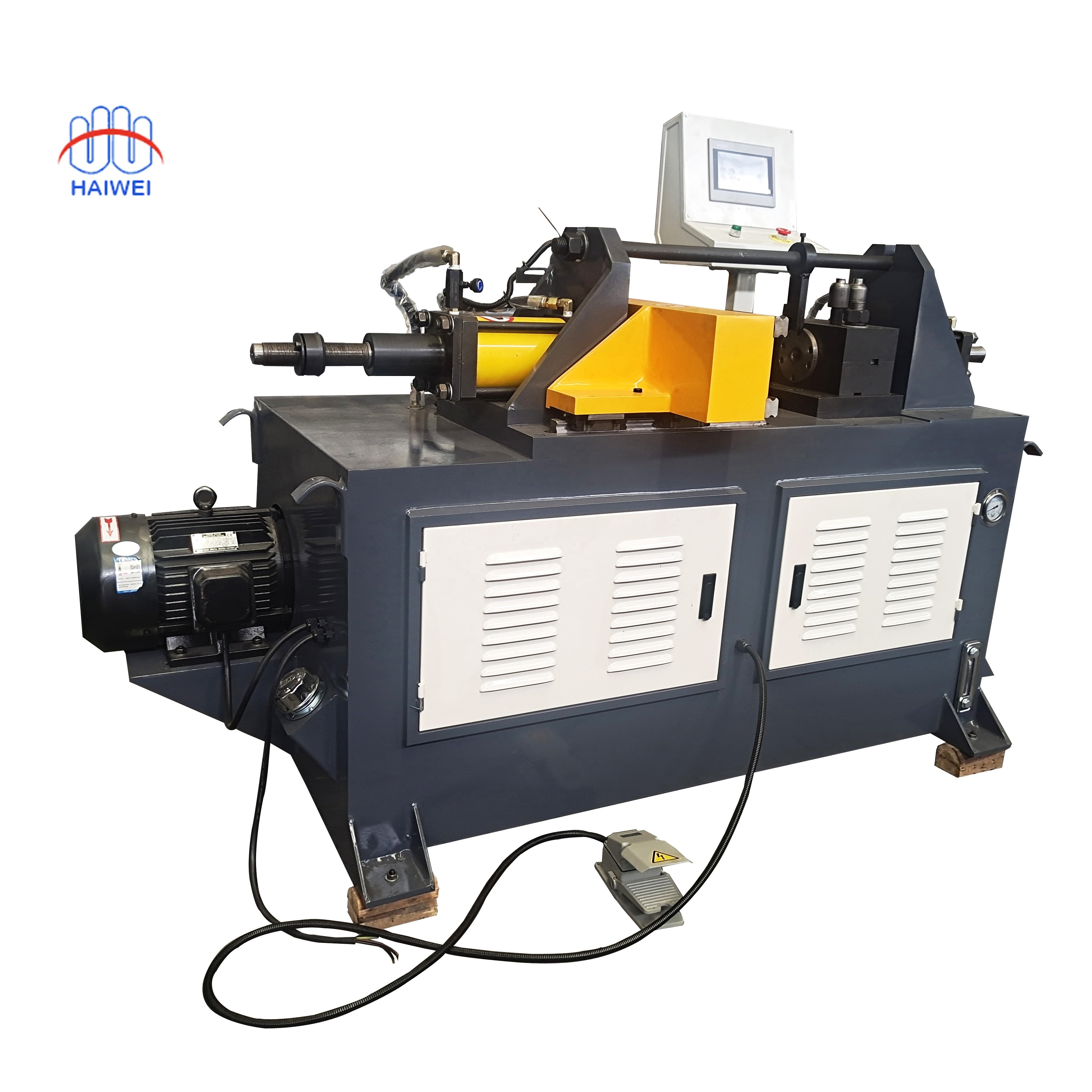 Hydraulic Semi-automatic End Forming Machine for Pipe and Tube with High Accuracy Pipe End Finishing Machine