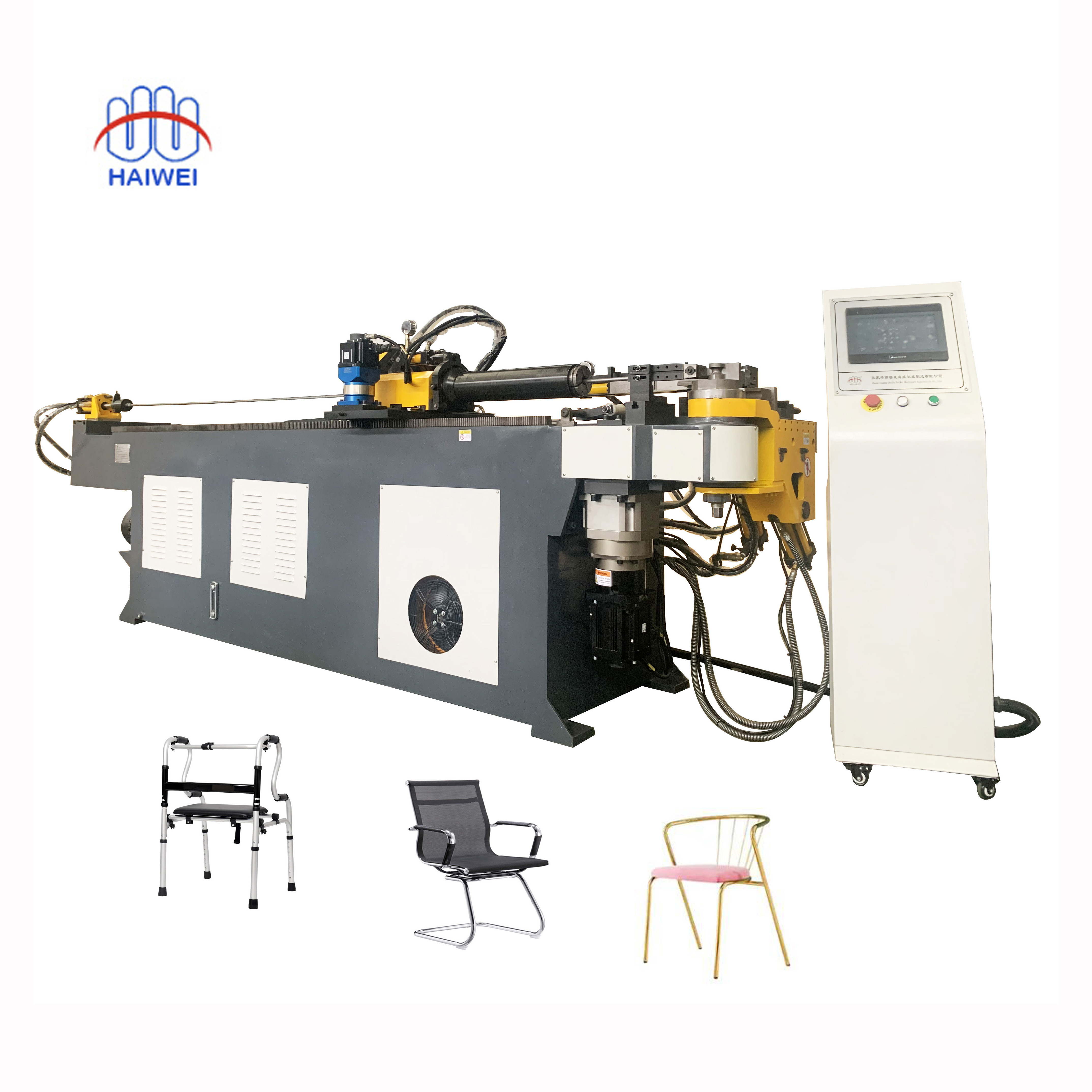 Manufacturer Sells Trolley Square Exhaust tube automatic bending machines cnc pipe bending machine