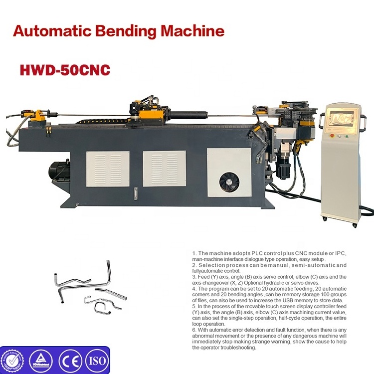 Bender Car Gi Exhaust Tube Pipe Bending Machine Pipe and Tube Bending Machines Semi /CNC Press Brake Steel Metal Pipe