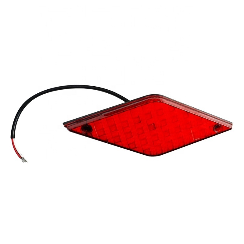 Red amber white led truck lights irregular warning lights universal 12V 24V tail lights for trailer truck bus