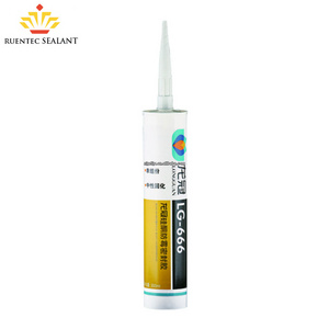 LG-666 Mildew Resistant acetic cure Silicone Sealant