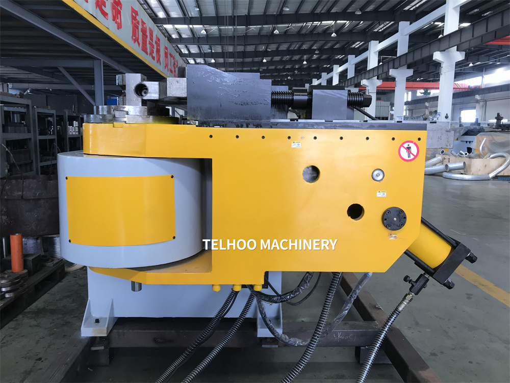 Telhoo DW115NC Metal Hydraulic Electric Automatic CNC Square Electric Round Tube Bender Pipe and Tube Bending Machine