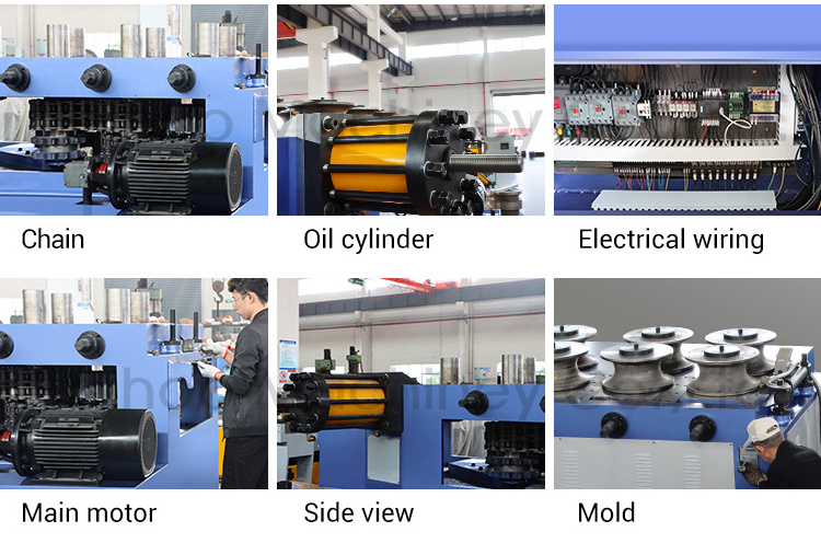 Multi function Roller pipe tube rolling machine roller bend machine