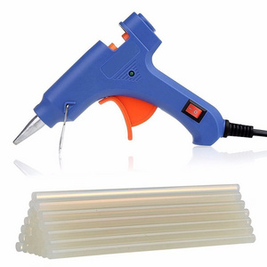 Mini Hot Melt Glue Gun, High Temperature Melting Glue Gun Kit Flexible Trigger for DIY Small Craft Project