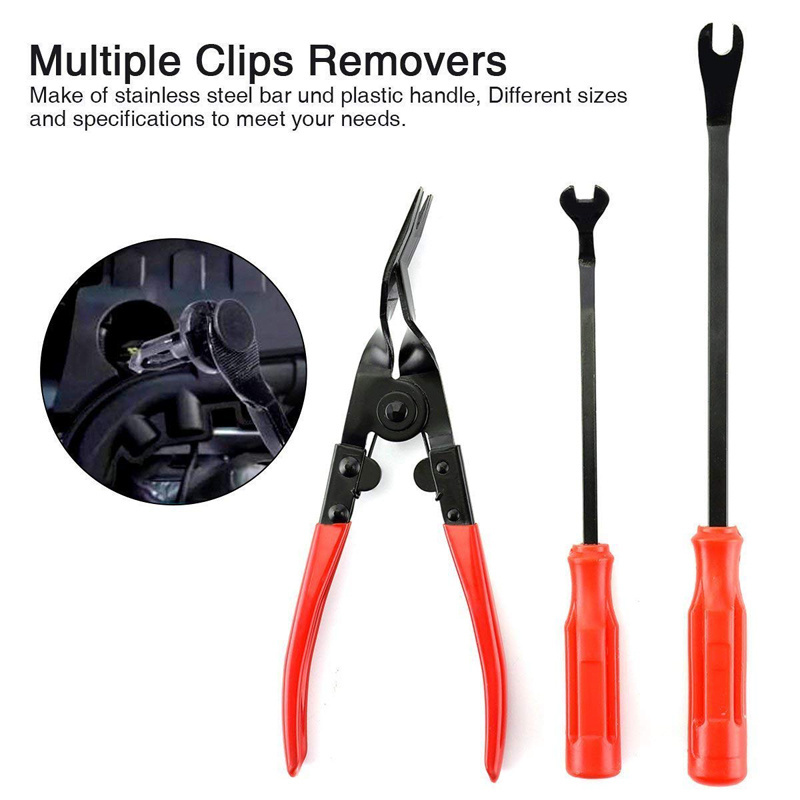 Car Trim Auto  Door Panel Removal Molding Set Kit Car Panel Dash Radio Removal Installer Tools Kit