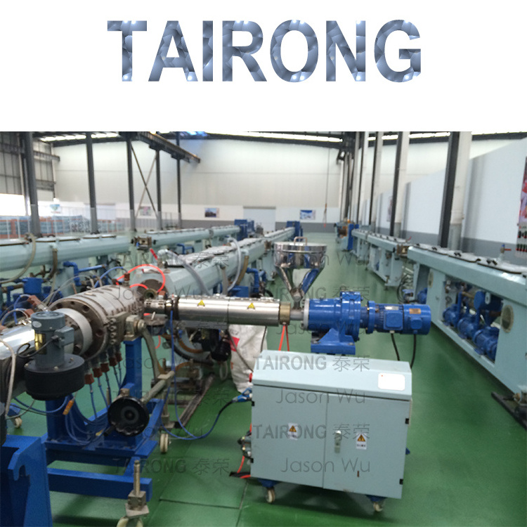 cold plastic water pipe polyethylene pipe machine / making machine / extrusion line