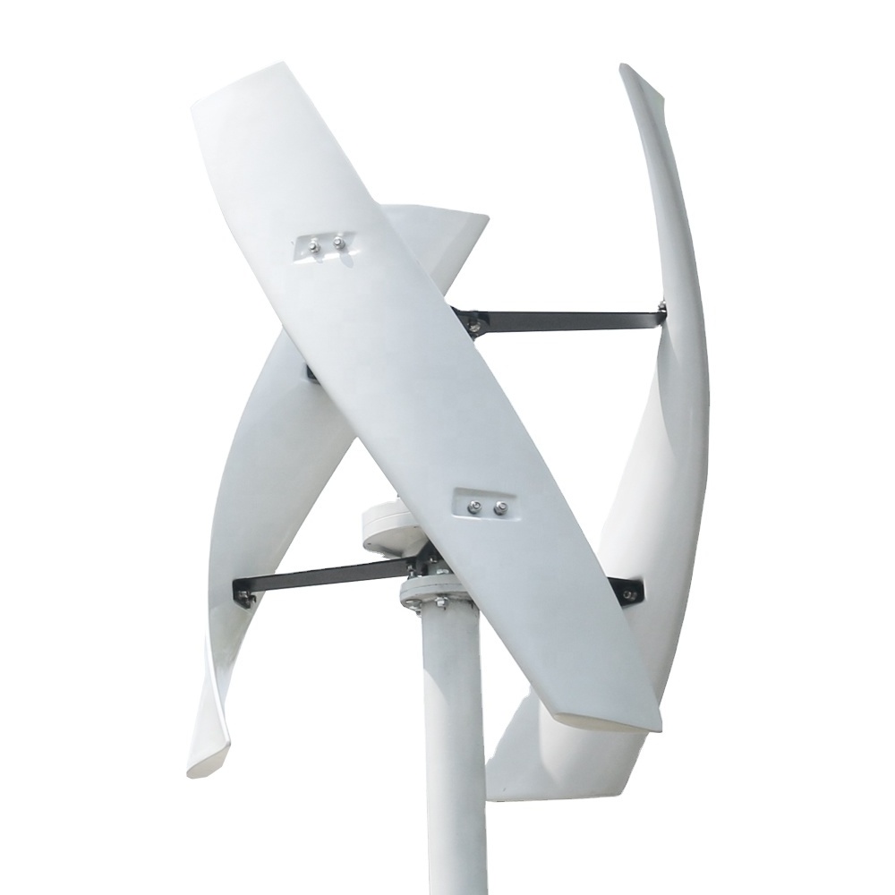 Hot Sales 500w 600w 12v 24v Vertical Axis Wind Turbine Generator Vawt Windmill Manufacturer Wholesale