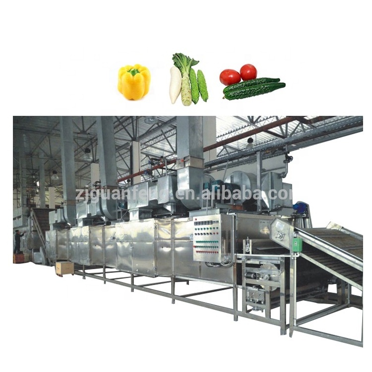 Industrial belt dryer food dehydration machine beef jerky dehydrator used for food drying processing line