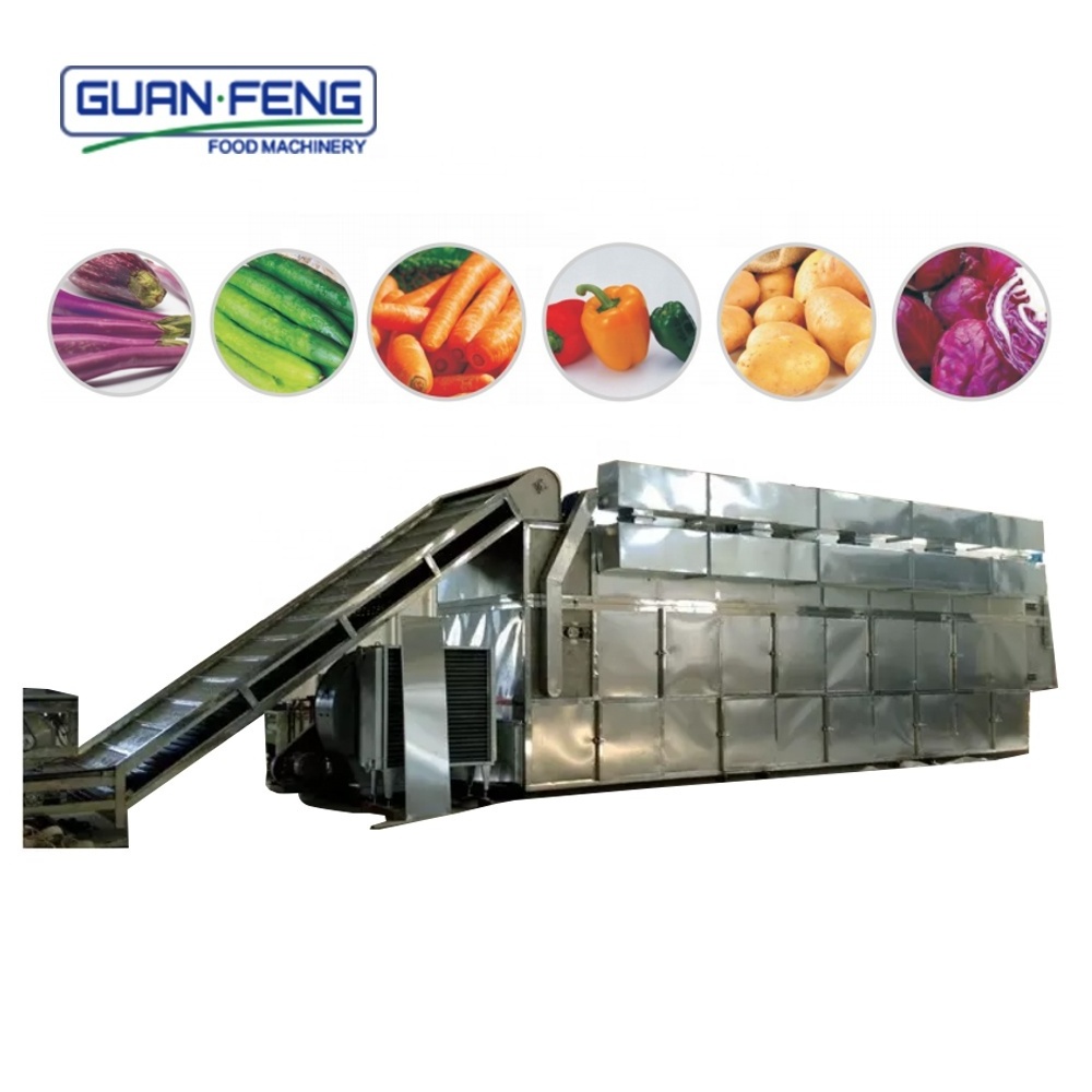 Industrial belt dryer food dehydration machine beef jerky dehydrator used for food drying processing line