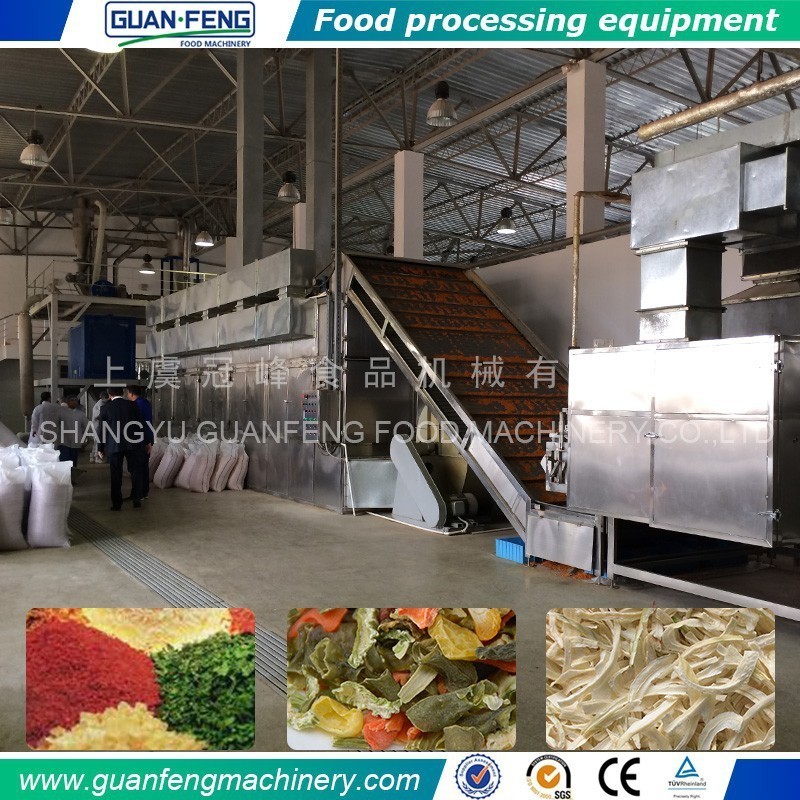 Industrial belt dryer food dehydration machine beef jerky dehydrator used for food drying processing line