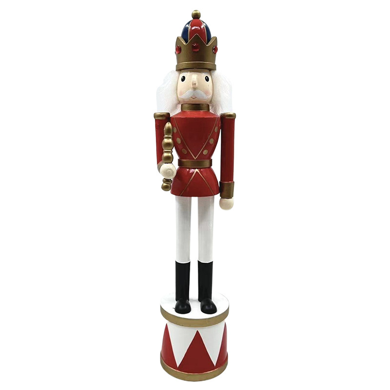 New Year Christmas Outdoor Salon Decor Soldier Resin Ornaments Decoration Event Party Soldier Statue Nutcracker Props