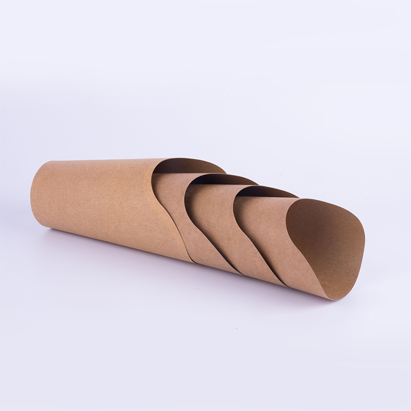 Customized disposable kraft paper French fries cup 14oz ice cream oblique eggs paper cup